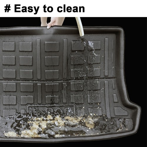 Rear Trunk Liner Boot Mat Cargo Floor Tray Fit Dodge Journey Fiat Freemont 09-19 - Picture 6 of 11