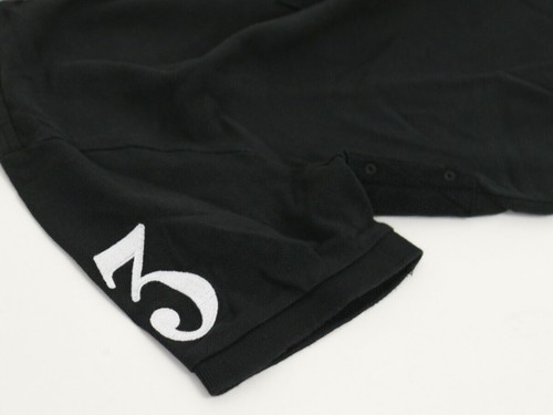 Polo Ralph Lauren Big Pony Short Sleeve Custom Fit Polo Shirt - Solid Black - Picture 3 of 3