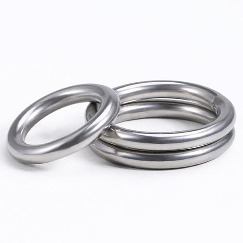 15~100mm Stainless Steel Round Rings Heavy Duty Solid Metal O Ring Welded Smooth - Picture 8 of 10