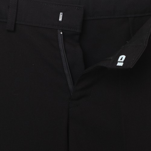 Kids Men's Black Smart Comfortable Trouser Formal Office School Uniform Pants - Picture 2 of 2