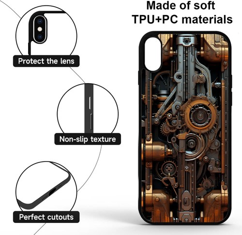 SteamPunk Gadget For Google Motorola Moto Apple iPhone Friendly Case - Picture 18 of 25