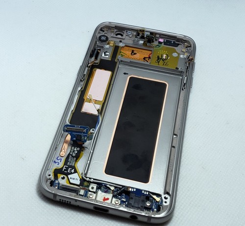 Original Gold LCD Bildschirm horizontal graue Linien für Samsung Galaxy S7 Edge G935F - Bild 2 von 8