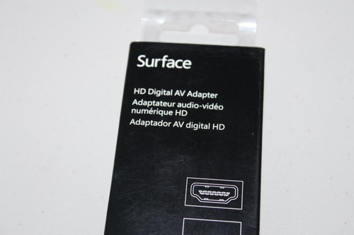 Microsoft Z2S-00013 HD Digital A/V Adapter for Surface and Surface 2 - Black   - Picture 1 of 10