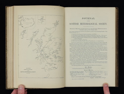 Meteorology Book SCOTTISH METEOROLOGICAL SOCIETY JOURNAL 1867-1868 VOL 2 RARE - Bild 18 von 23
