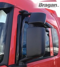 Window Deflectors - Adhesive To Fit New Generation 17+ Scania R S Tinted Acrylic