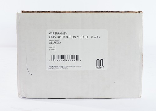 Millson WF-CDM-8 CATV Distribution Module 8-Way - Picture 2 of 3