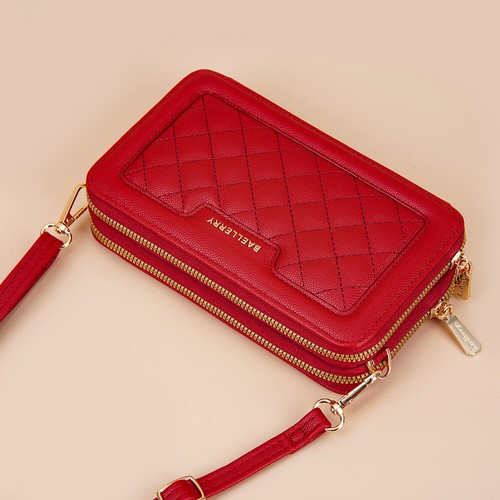 Women’s Shoulder Bag Crossbody Money Bag Credit Card Wallet Holder Zipper Purse - Picture 13 of 27