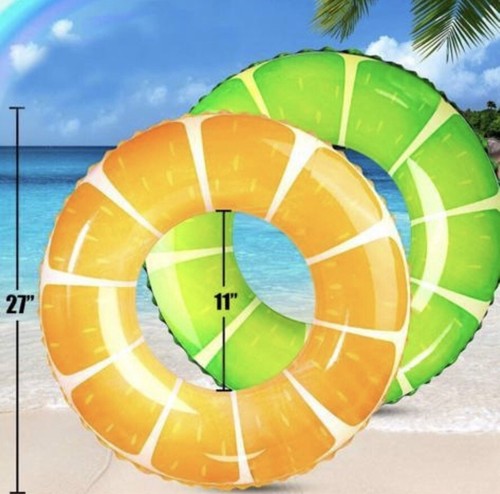 Anas 3 Pack Kids Pool Floats Rings, Inflatable Swimming Pool Floating Rings - Picture 3 of 17