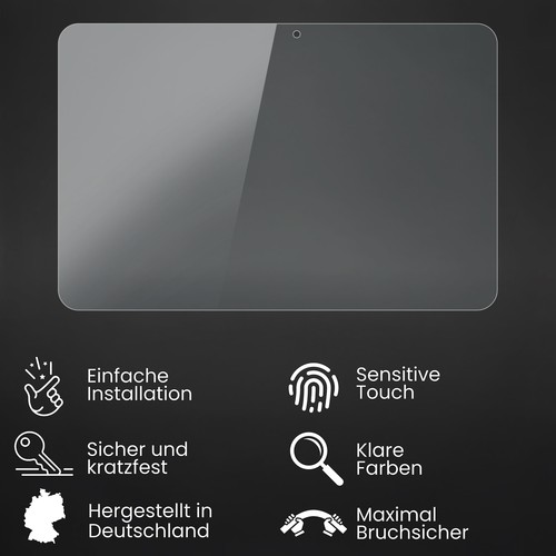 Bruni 2x Folie für Archos 101 Platinum Schutzfolie Displayschutzfolie - Bild 3 von 8