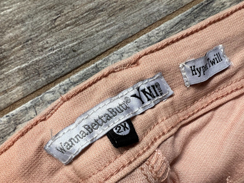 YMI WannaBettaButt Hyper Twill Pants Plus size 2X Skinny Jeans NWT Stretch - Picture 2 of 10