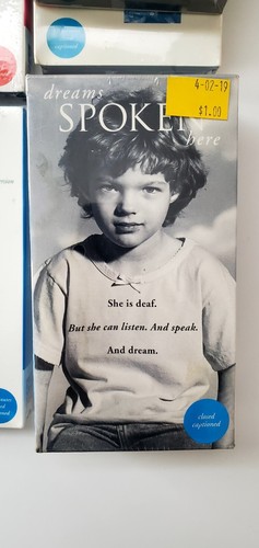 11 VHS tapes Dreams Spoken Here & Speaking for Myself teaching deaf listen speak - Picture 11 of 11