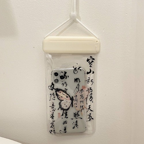 with Lanyard Phone Pouch Touch Screen Mobile Phone Cover - Picture 14 of 14