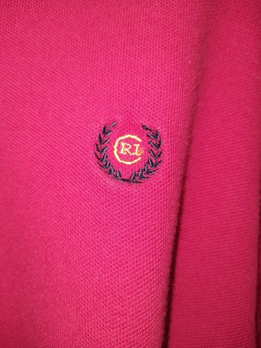 Chaps Ralph Lauren Poloshirt Herren Gr. L Rot Kurzarm 100% Baumwolle - Bild 3 von 5