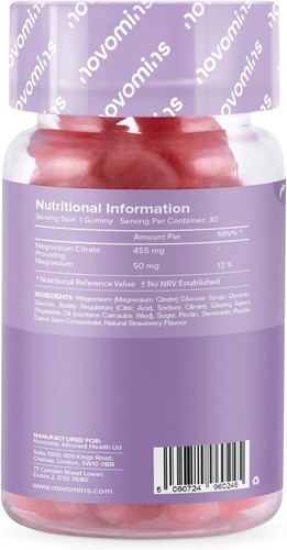 Kids Magnesium, Sleep And Iron Gummies Children Supplements Vitamins Novomins 30 - Picture 5 of 22