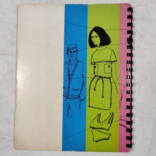 Rare 1972 Sew with Knits Yarn Knitting Crochet Pattern Book By Melba Klatt - Picture 20 of 24