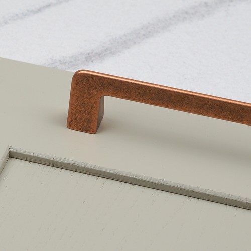 Manijas de cocina antiguas de cobre | 128 mm 160 mm | cajón de gabinete armario tirón - Imagen 19 de 32