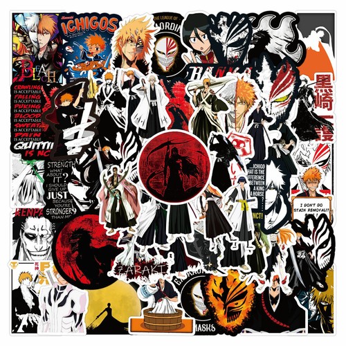 New 50pcs Anime BLEACH Stickers Laptop Hand Account Stationery Box Sticker Gift | eBay New 50pcs Anime BLEACH Stickers Laptop Hand Account Stationery Box Sticker Gift | eBay