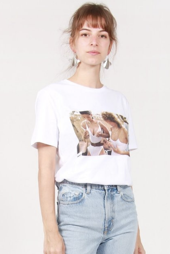IDEA ibiza girls photo t-shirt White size XL - Picture 6 of 8