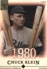2004 Topps Tribute Hall of Fame - Chuck Klein #37