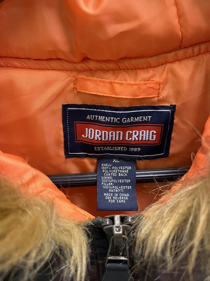 Jordan Craig камуфляжная куртка размер XL с капюшоном мужской мех на капюшон - Изображение 2 из 4