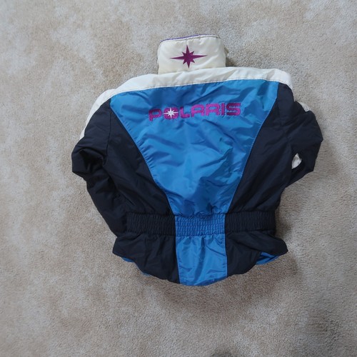 Vintage Polaris Snowmobile Jacket Women's XS Winter insulated thinsulate - Picture 8 of 11