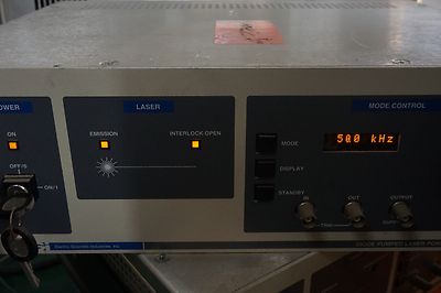 ESI LIGHT WAVE DIODE PUMPED LASER POWER SUPPLY 110M-PS TESTED WORKING  FREE SHIP