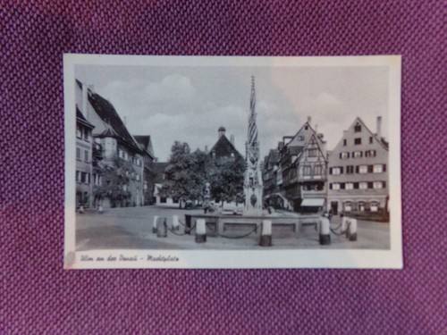 Alte Postkarte DEUTSCHLAND - Donaumarktplatz - Bild 2 von 3