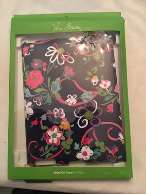 VERA BRADLEY Snap On Case for iPad NIP Ribbons 12862-132. 2012. I Pad 2 And 3
