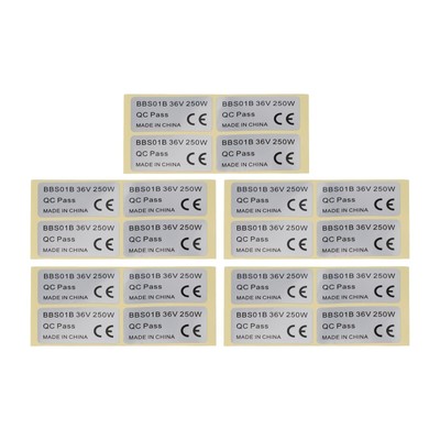 High quality Ebike Electric Bicycle Sticker for BAFANG Motors Set of 20