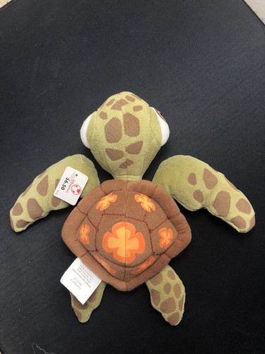 Disney Store Minu Bean Bag 6” Squirt With Tag A Finding Nemo Plush Sea Turtle - Picture 21 of 24