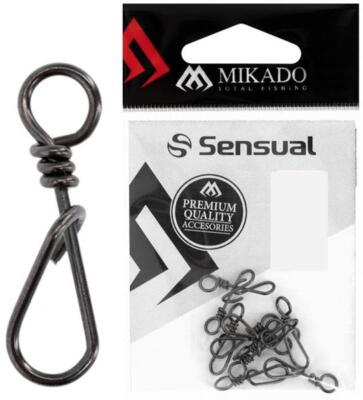Mikado Fastach Clip 10-er Pack Karabiner Schnelleinhänger hohe Tragkraft