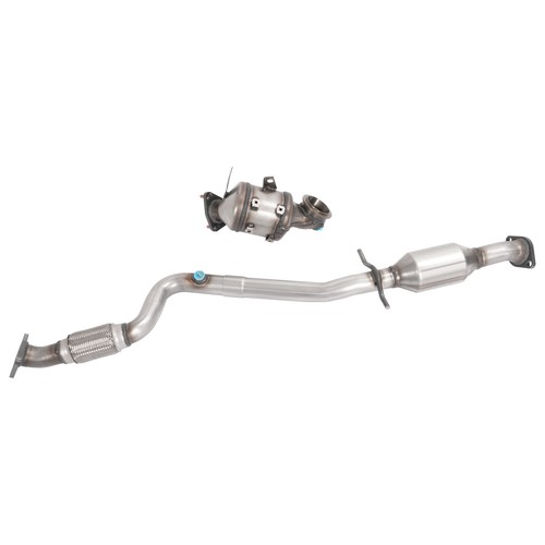 Front & Rear For 2011-2015 Chevrolet Cruze 1.4L l4 Turbo Catalytic Converters - Picture 10 of 20