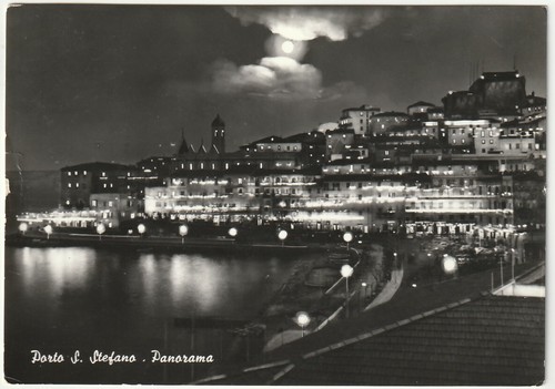 PORTO S. STEFANO - GROSSETO - PANORAMA - VIAGG. 1961 -57707-