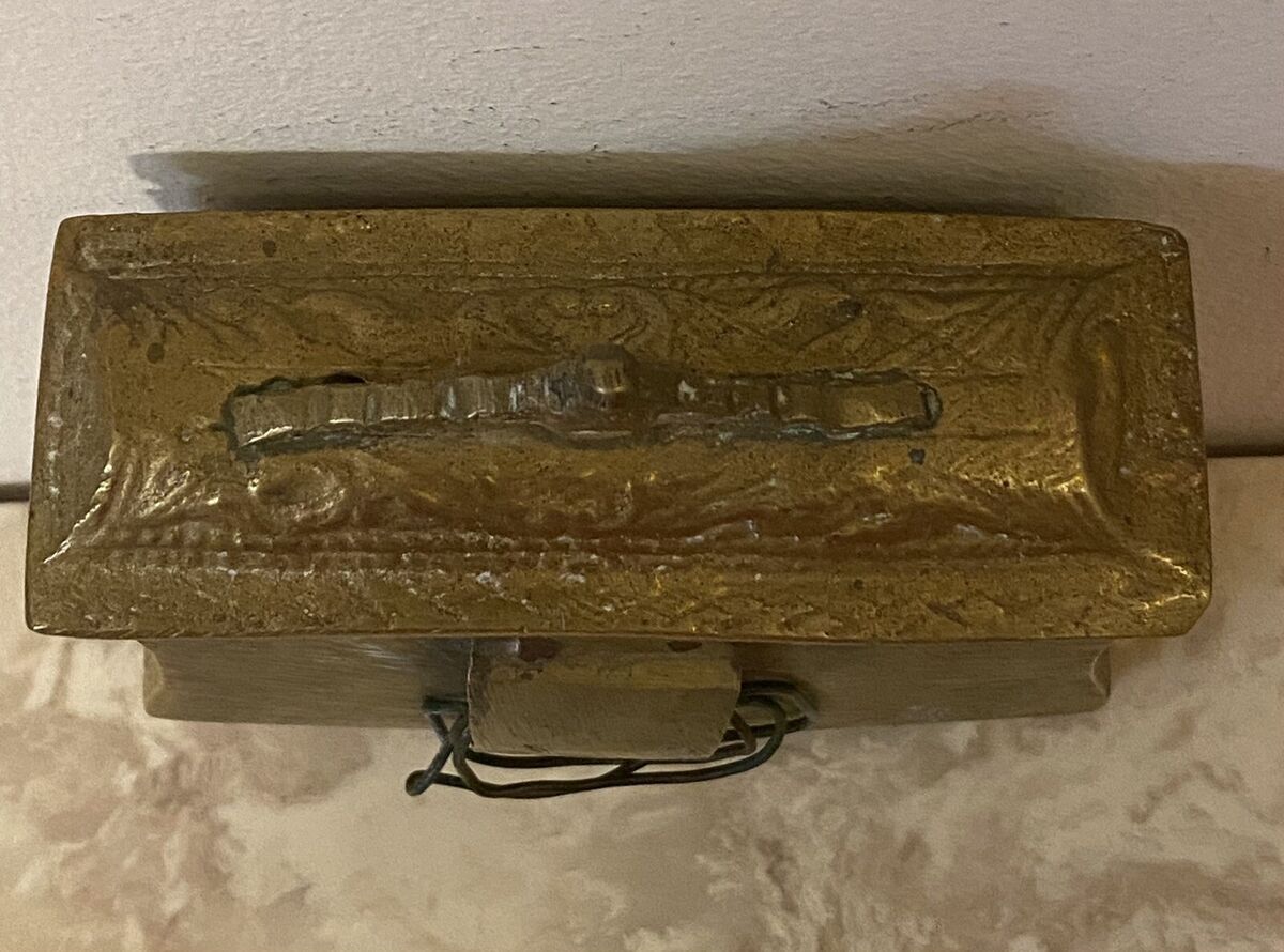 Antique Ottoman Turkish Middle Eastern Brass Palaska Gun Antique Ottoman Turkish Middle Eastern Brass Palaska Gun