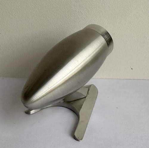 Vintage pendule métal aviation Air Inter France forme réacteur Boeing 707 clock - Picture 7 of 12