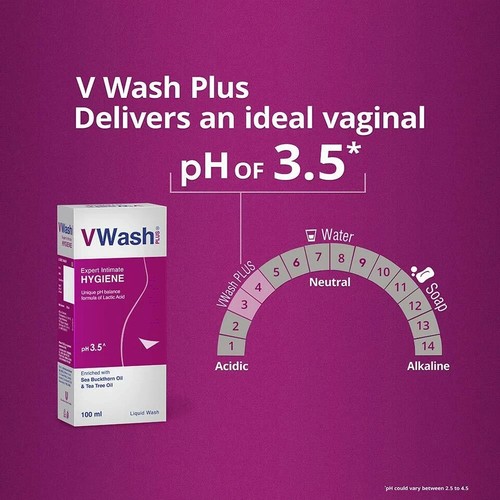 V Wash Plus Expert Intimate Hygiene Liquid Wash, Prevents Itching - 20ml Bottle - Picture 4 of 6