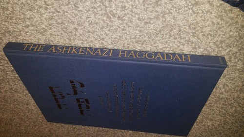 The Ashkenazi Haggadah 1985 Hebrew Pub.: New York Harry Abrams Velvet Dust Cover - Picture 6 of 11