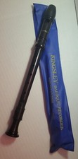 KINGSLEY BAROQUE RECORDER SOPRANO NO. 200A MUSICAL FLUTE INSTRUMENT FROM KOREA