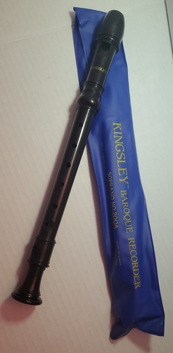 KINGSLEY BAROCKBLOCKFLÖTENSOPRAN NR. 200A MUSIKFLÖTENINSTRUMENT AUS KOREA - Bild 1 von 4