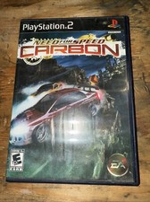 Need for Speed: Carbon (Sony PlayStation 2, 2006) Scratched But Works PS2