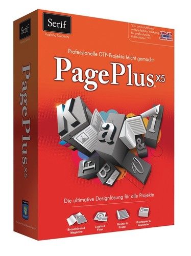 Avanquest PagePlus X5 Professionale Desktop Publishing Układ projektu - Zdjęcie 1 z 1