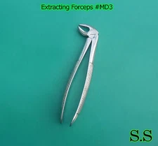 EXTRACTING FORCEPS MEAD PATTERN #MD3 DENTAL INSTRUMENTS