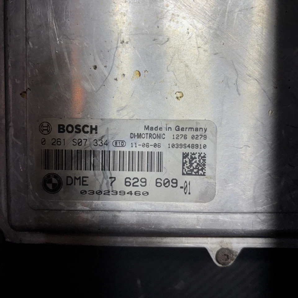 2011-2012 BMW 135i 335i X5 X6 3.0L N55 DME PCM ECM ECU 7 629 609 Foto 3 de 4