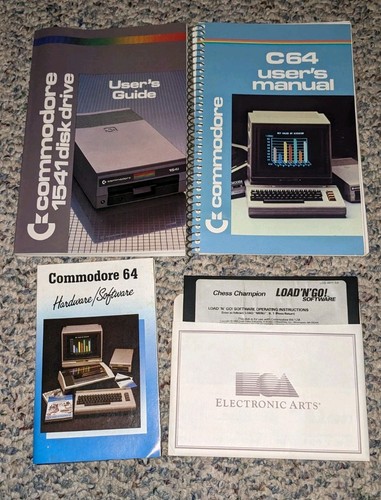 Commodore 64 Computer / 1541 Floppy Disk Drive With Cables And Software WORKING - Bild 6 von 14