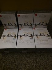 6x Wondershop LED Mini Christmas String Lights Warm White 60ct Philips NEW