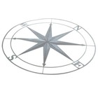 Gartenwandornamente Nautischer Kompass Wandschmuck Vintage Nautisches