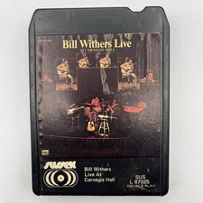 Bill Withers Live Carnegie at Hall - Restored 8 Track Tape - New Pad and Splice