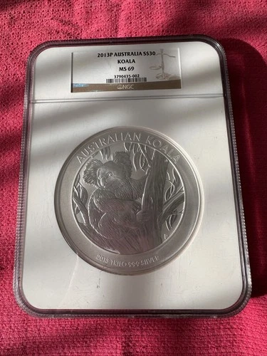 2013-P $30 Koala Silver .999 Kilo coin - NGC MS69 - 1 kg - 32.15 oz