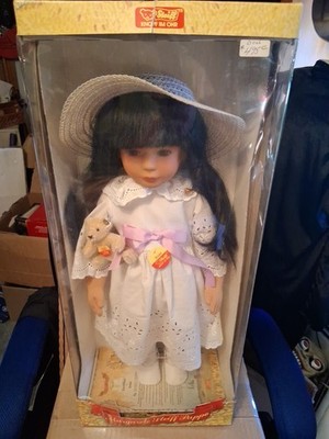 Vintage / Antique Original Steiff Puppe IRENE Doll With Teddy #303/1000. New 