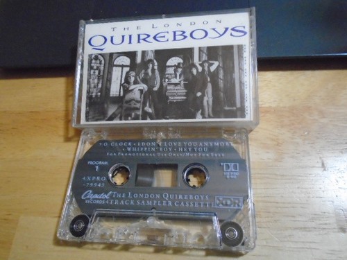 RARE PROMO London Quireboys CASSETTE TAPE sampler rock hair sleaze def leppard ! - Picture 1 of 2